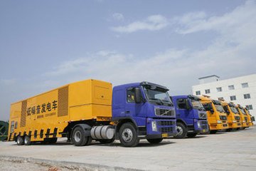 晋州发电车租赁-发电机组散热器铜质与铝质哪个散热好？