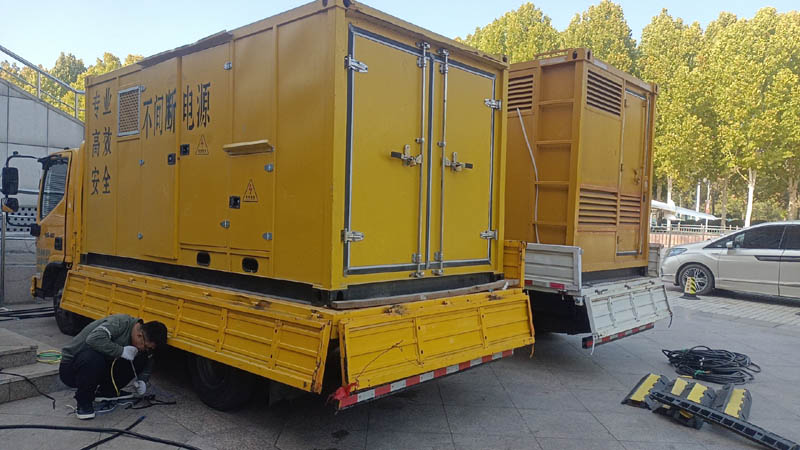 晋州柴油发电机组和UPS电源配合使用时的注意事项